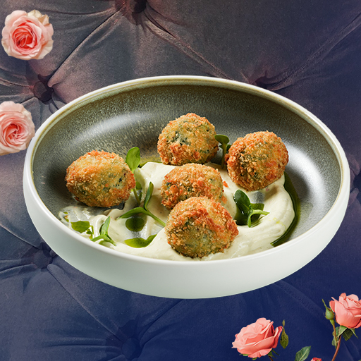 Crispy Spinach Balls